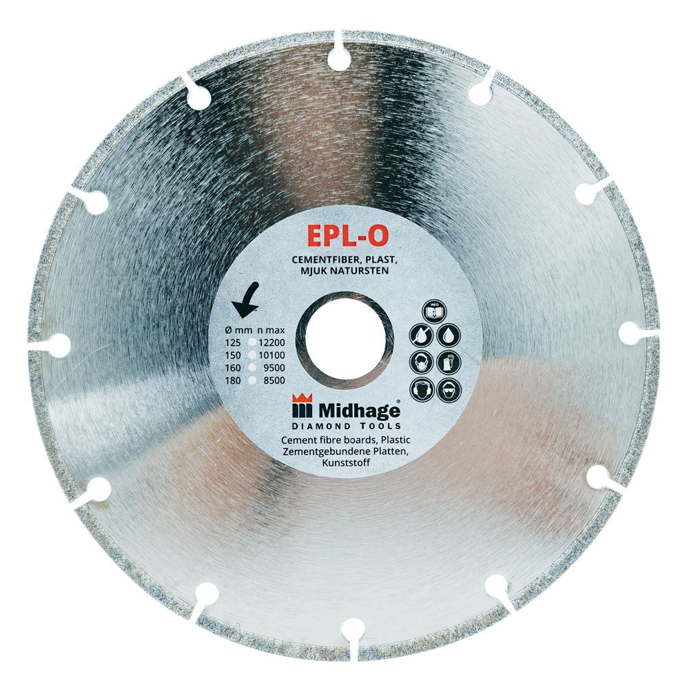 Sägeblatt- Diamantblatt EPL-O 180mm x 2mm x 30mm