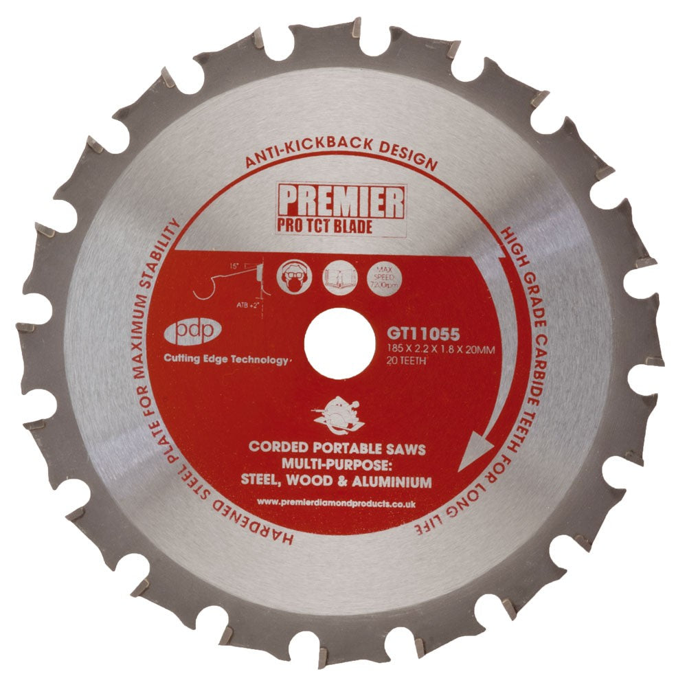 Sägeblatt 190mm x 2,4mm x 30mm Z36 Dry Cut
