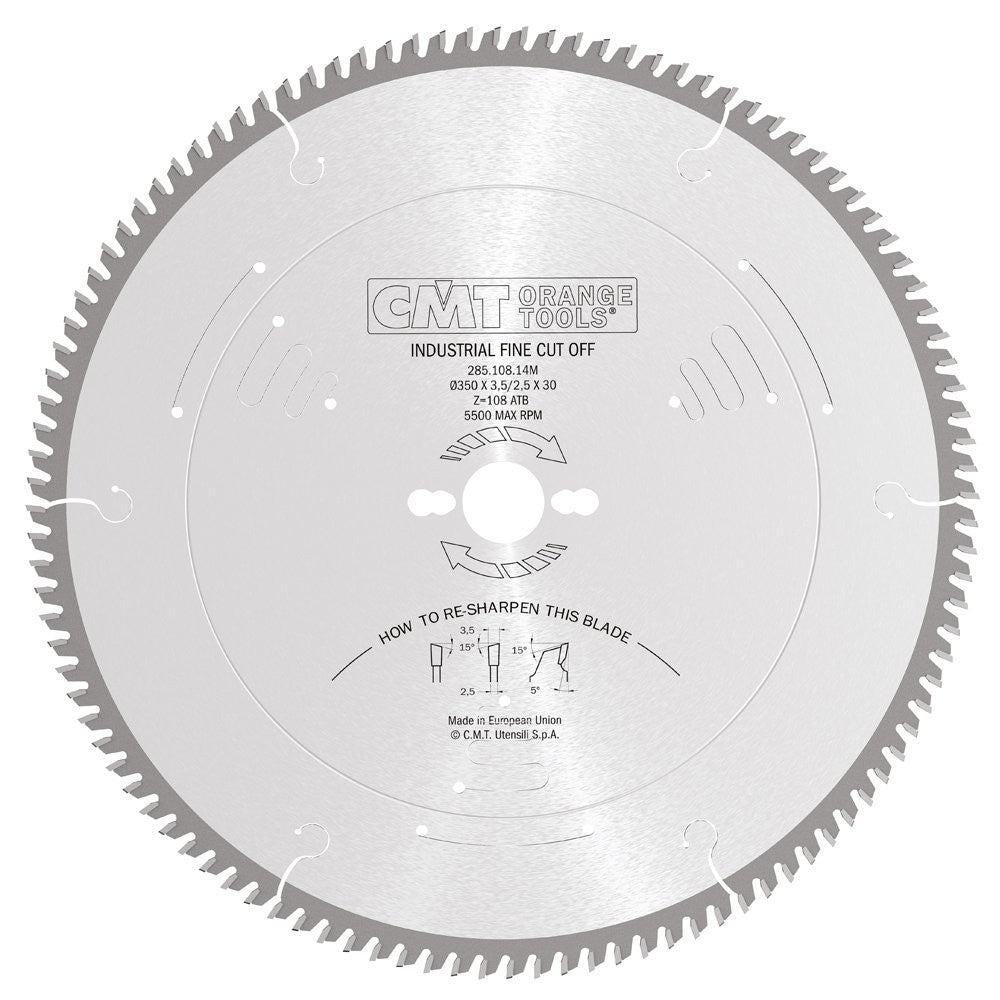 Sägeblatt 400 mm x 3,5 mm x 30 mm Z120 VW