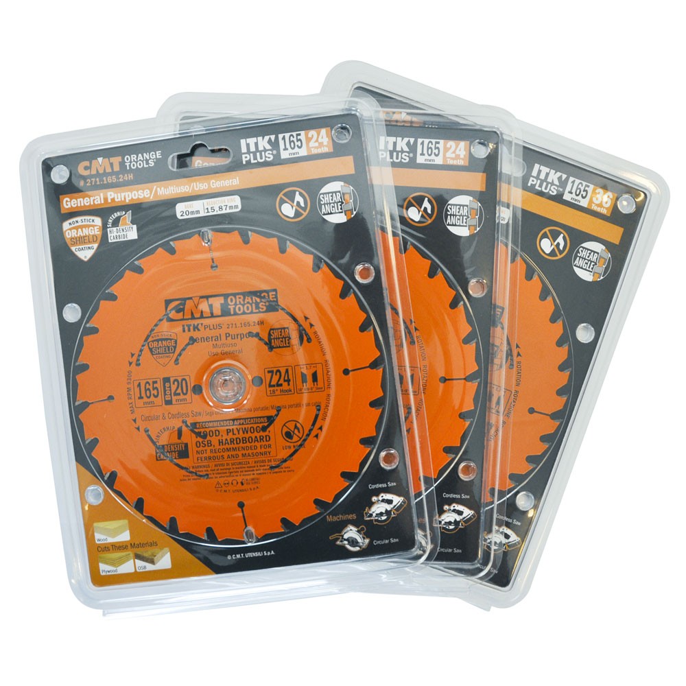 Sägeblätterpackung | 210mm x 1,8mm x 30mm Z36-36-48 | 3 Stk. Packung