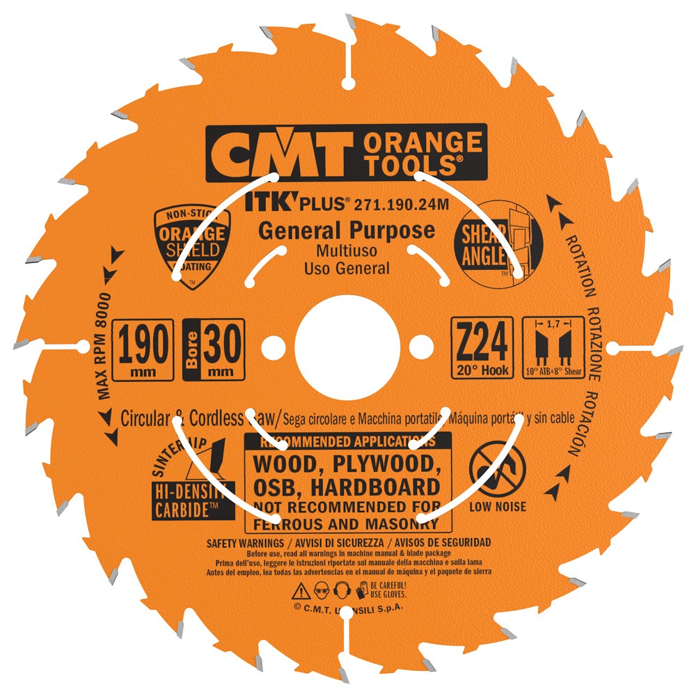 Sägeblätterpackung | 210mm x 1,8mm x 30mm Z36-36-48 | 3 Stk. Packung