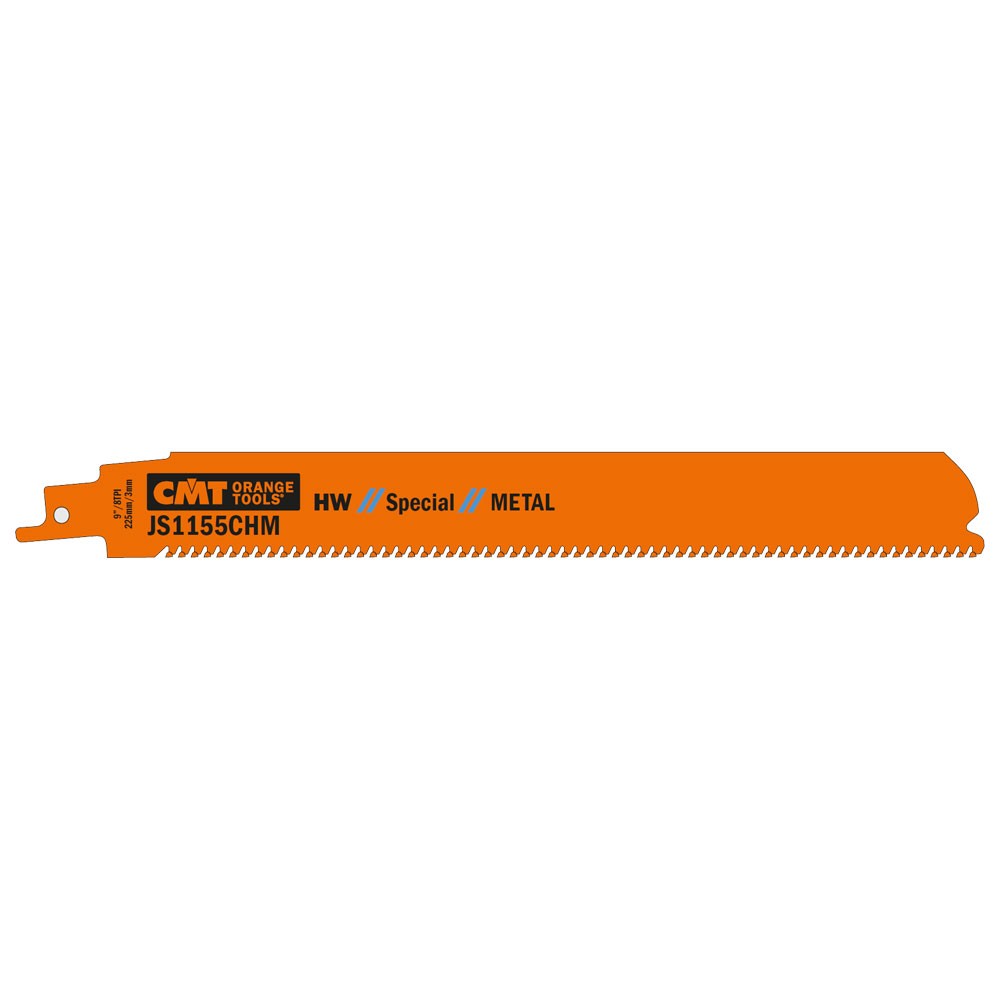 Säbelsägeblatt 225mm HM für Metallbleche – 3er-Pack